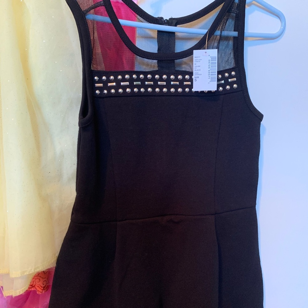Girls skort jumpsuit